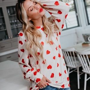 Vici heart light sweater